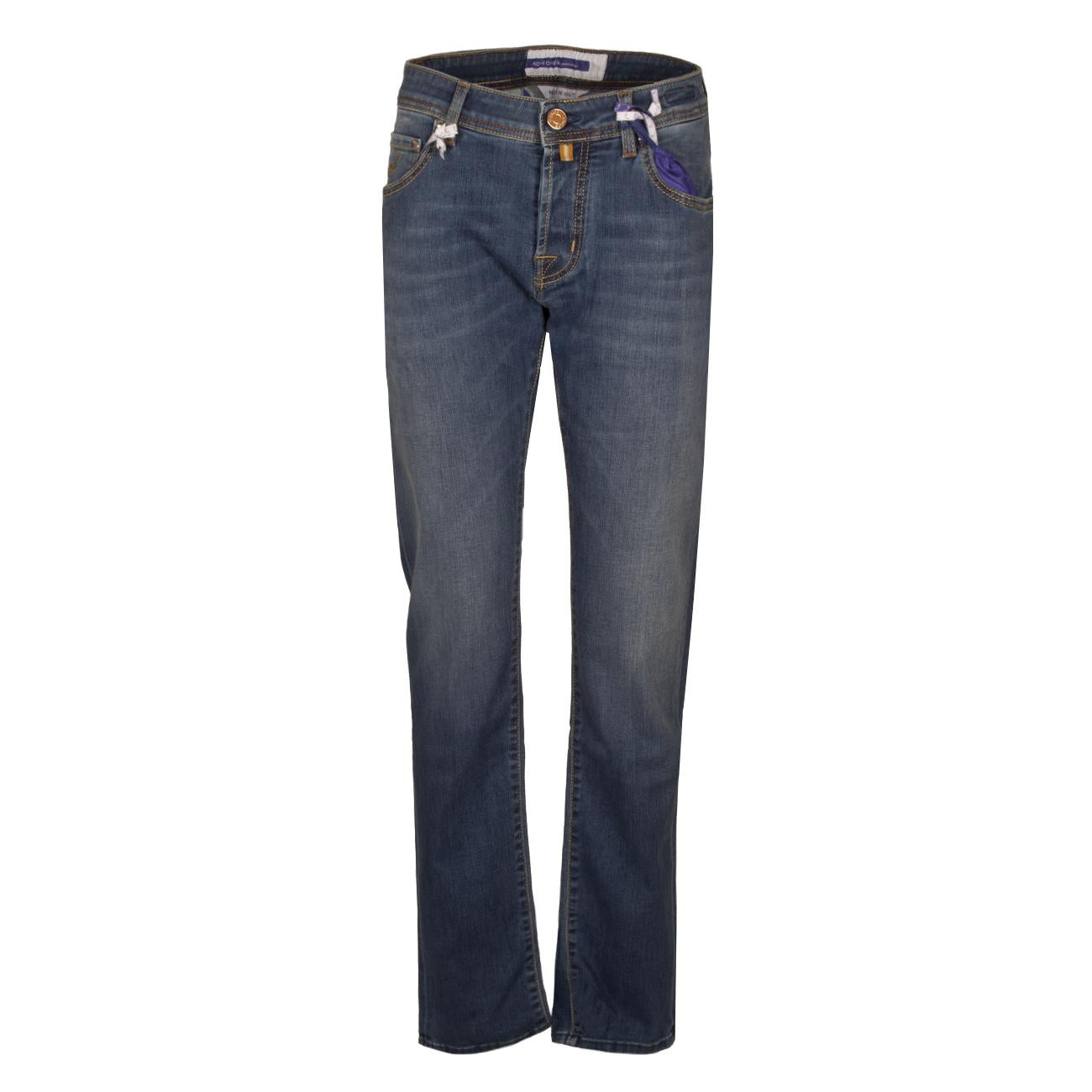 Jeans Nick Super Slim Fit Uomo Denim Medio UQE0740S3623 716D ZZJU0716 JACOB COHEN 