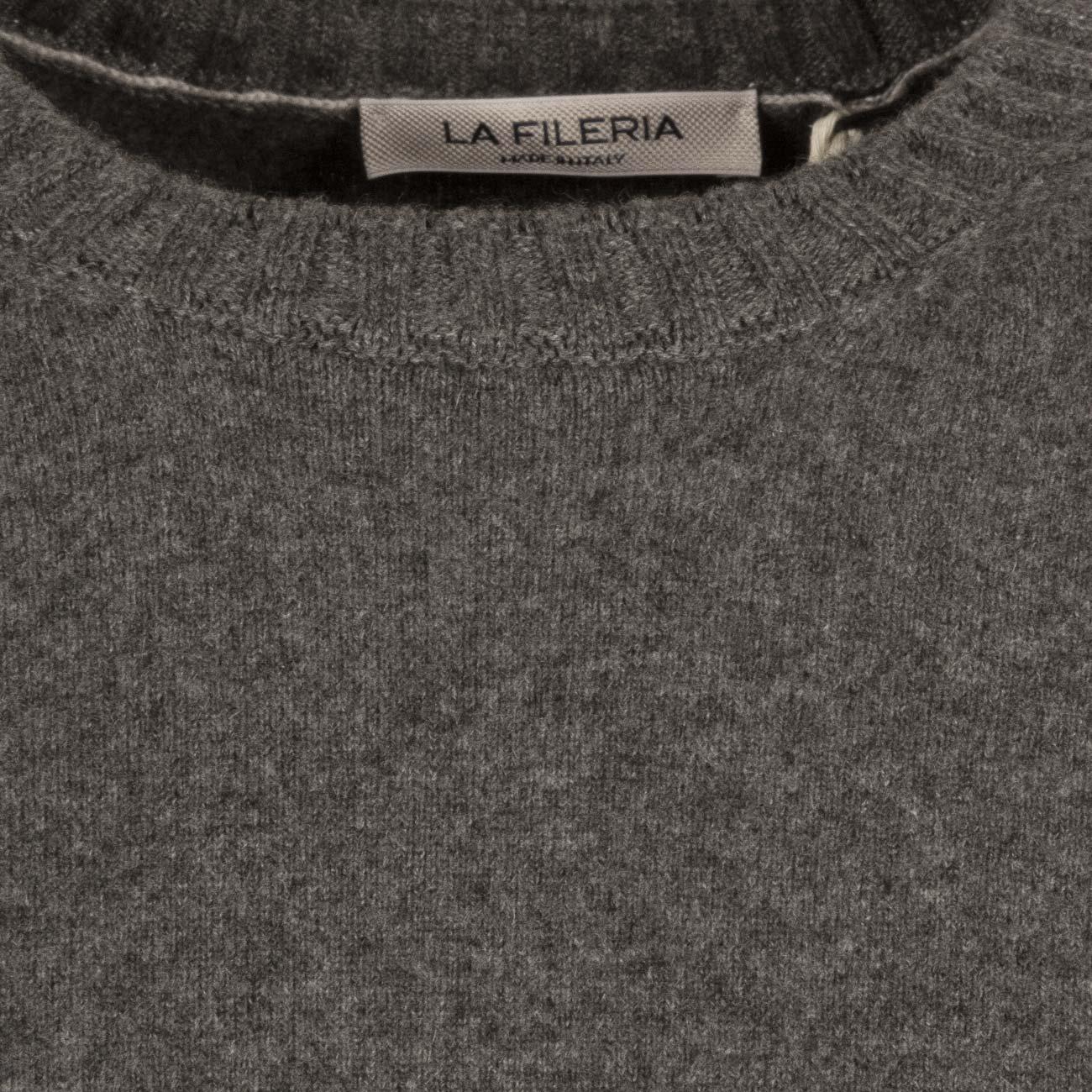 Pull In Cashmere Uomo Grigio 57106/20201 096 GRIGIO LA FILERIA 