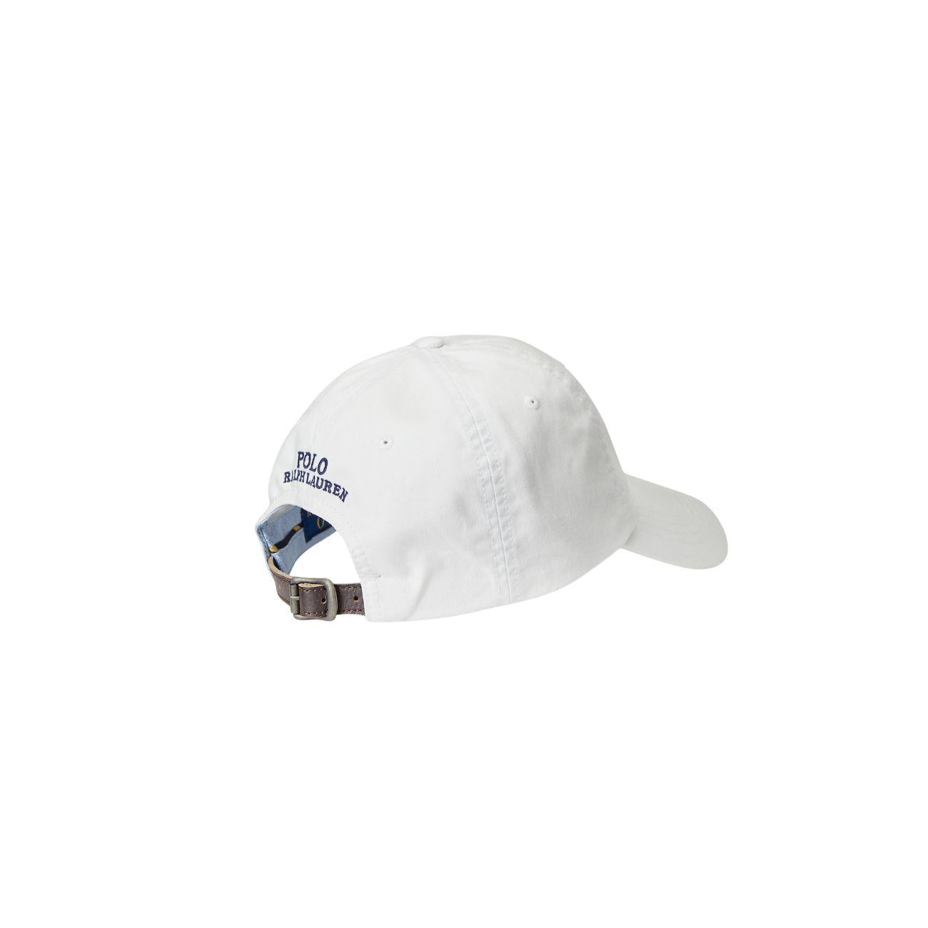 Cappello Baseball Stretch Uomo Bianco 710834737 019 DECKWASH WHITE POLO RALPH LAUREN 
