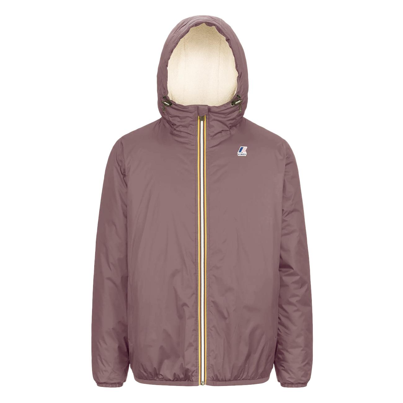 Giubbotto Claude Orsetto Unisex Viola K3118TW WH3 VIOLA K-WAY 