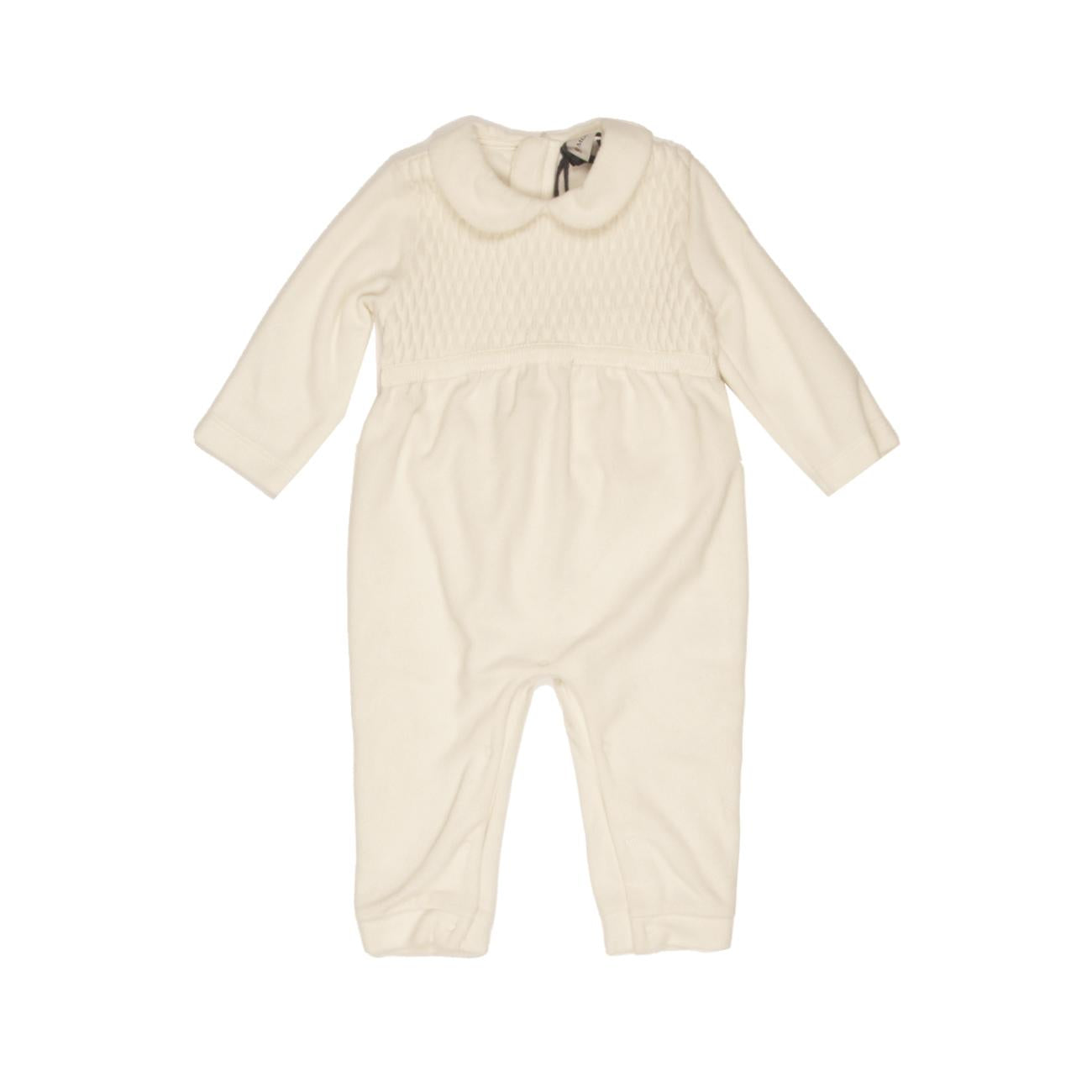 Pagliaccetto Pile Bimbo Panna 18MO-85591-05-80379 034 PANNA MONCLER 