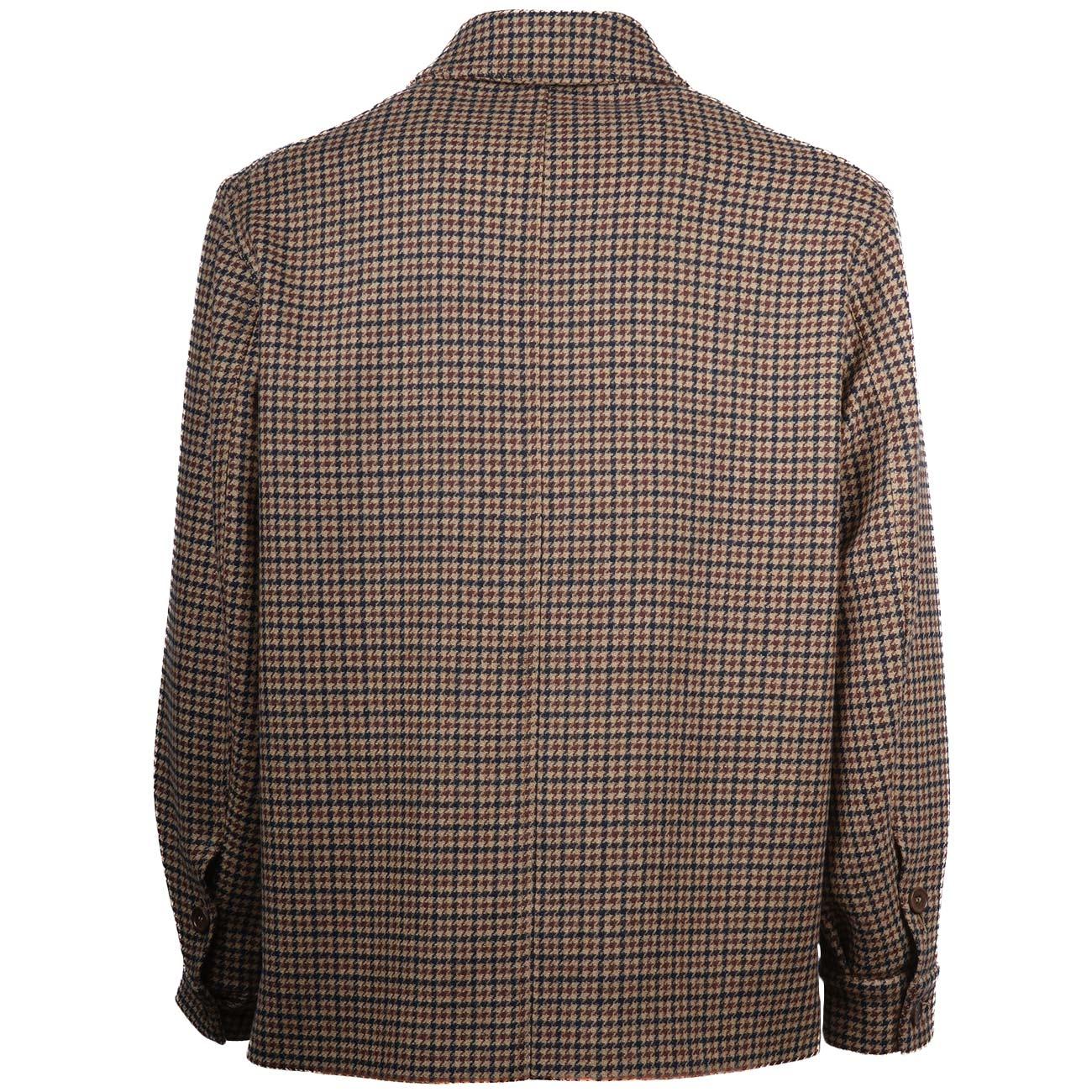 Giacca Workwear in Lana Con Fantasia 790000ME13 32 PIED POULE MASCHERONI 