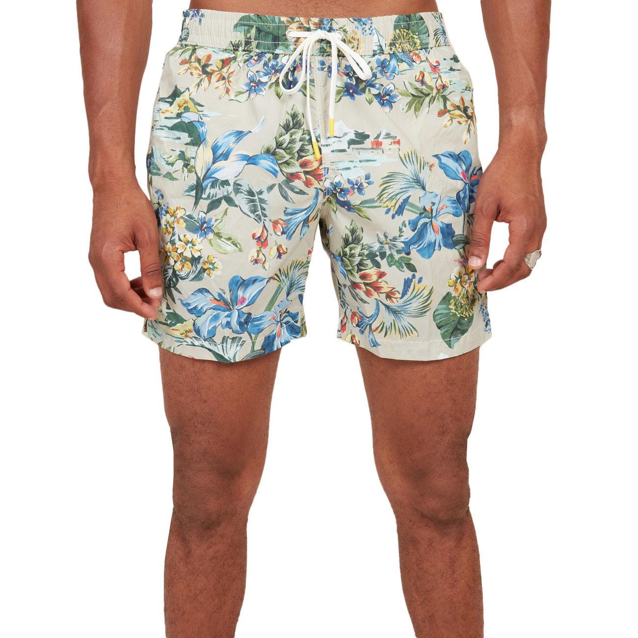 Boxer Mare Fiorato Uomo Beige HF/AX30214 05BEIGE HARTFORD 