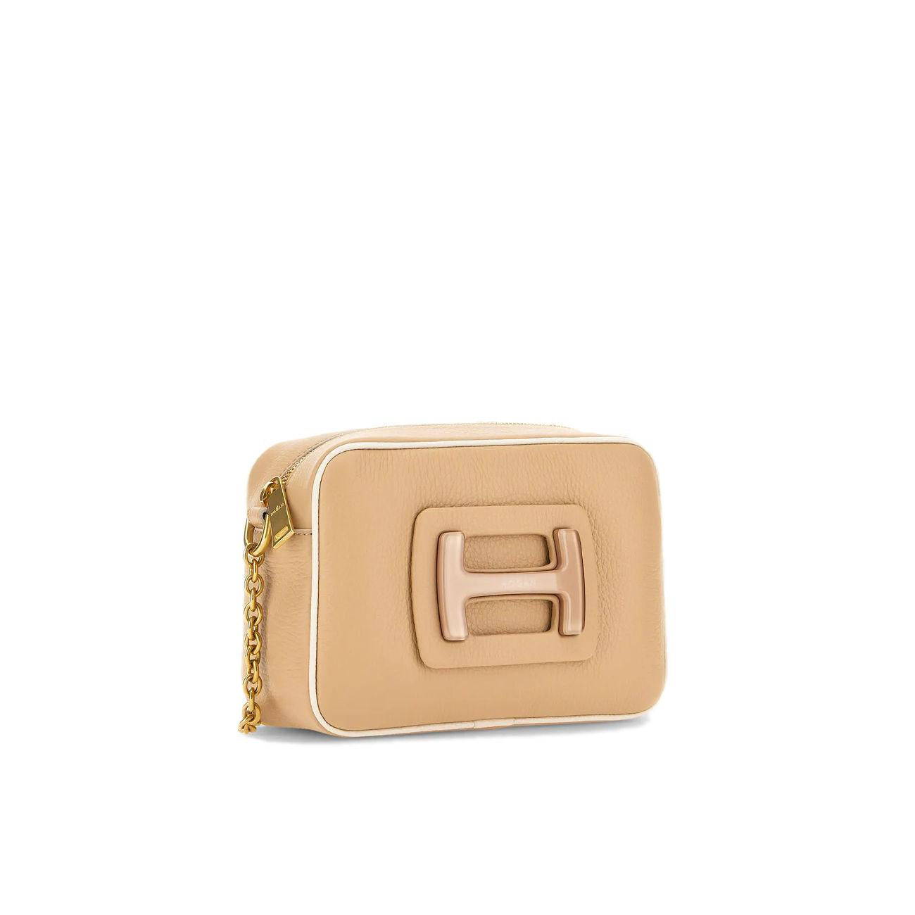 BORSA D. CAMERA SFODERATA PLEXI HOGAN KBW01MX5100PDY7C69 BEIGE HOGAN 