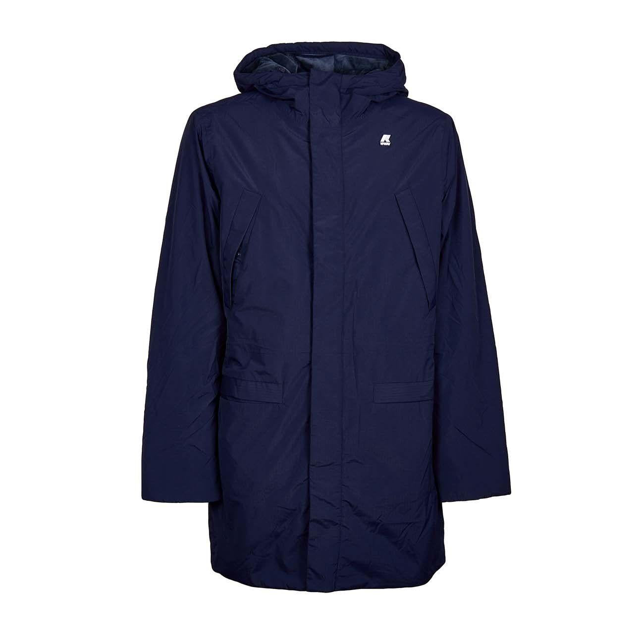 Parka Remi Ripstop Marmotta Uomo Blue Maritime Blue K1119PW A39BLUEMARITIME/BLUE K-WAY 