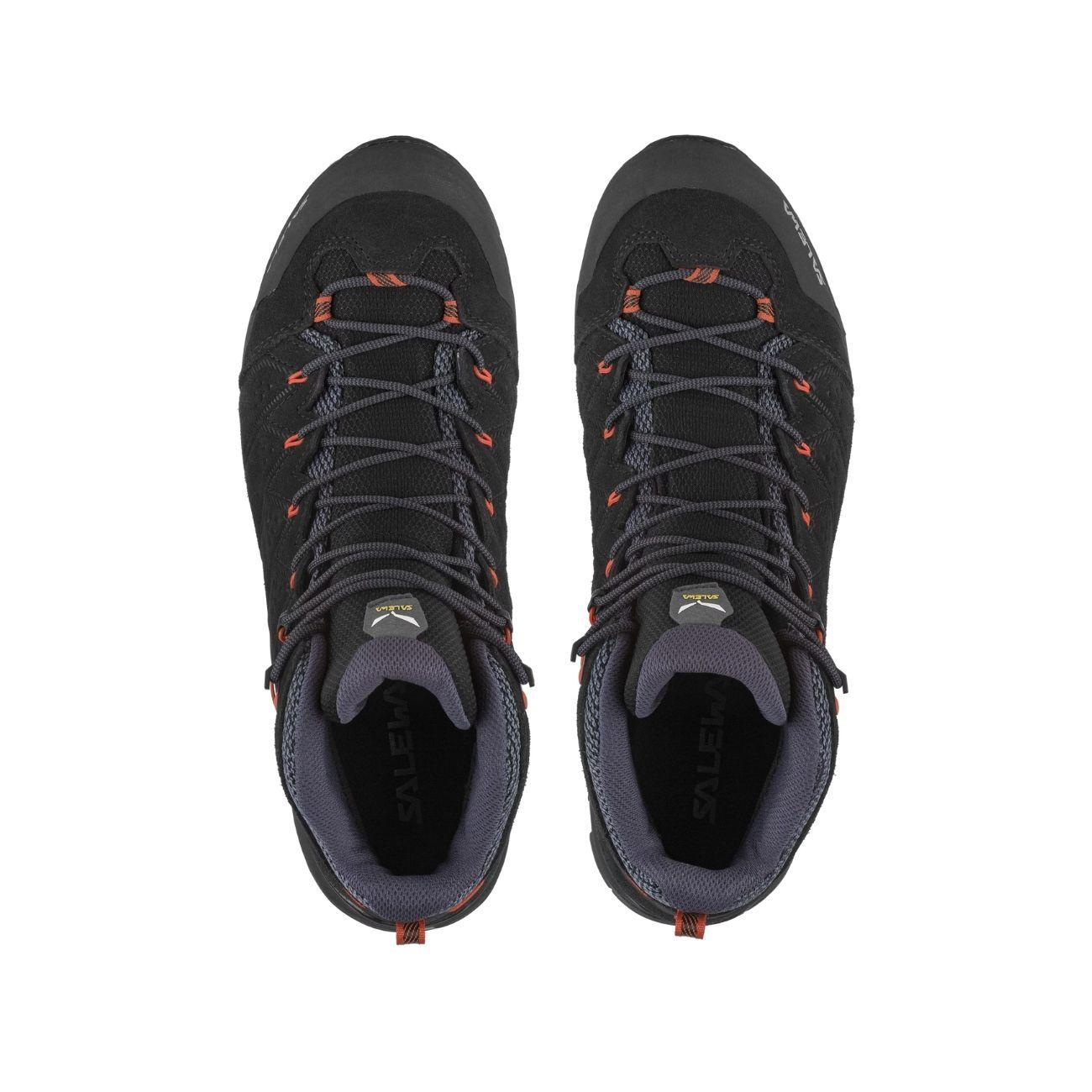 Scarpe Alp Mate Mid Ptx Impermeabile Unisex Black Out Fluo Orange 61384 0996/BLACK OUT/FLUO ORANGE SALEWA 