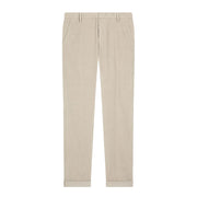 Pantalone Gaubert In Velluto UP235 VS0028U PTD 020 BEIGE DONDUP 