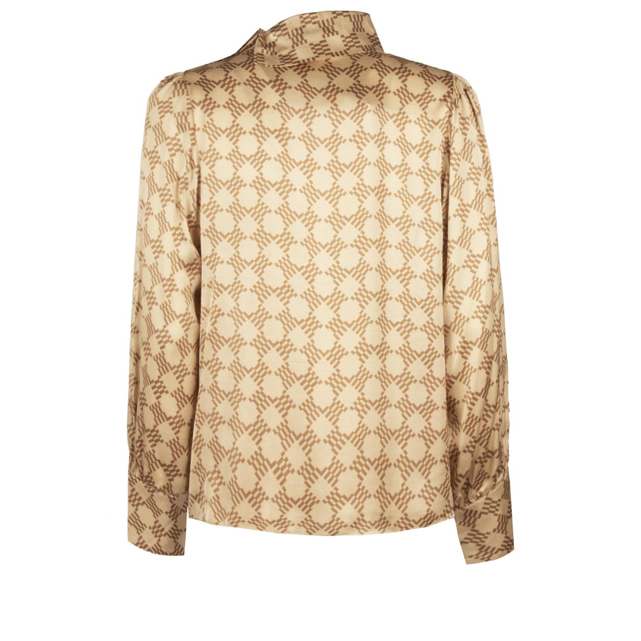 Blusa Feudor Donna Avorio Noisette FEUDOR 2187 AVORIO/NOISETTE NENETTE 