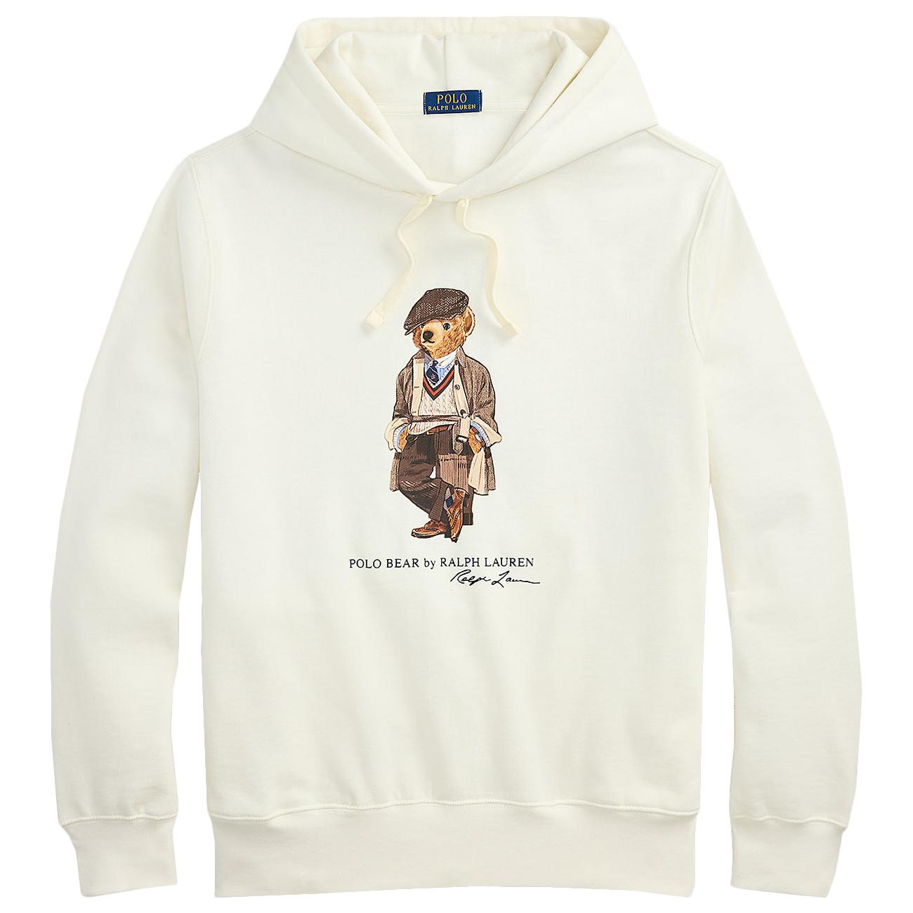  710980306 001 DECKWASH WHITE HRTG BEAR POLO RALPH LAUREN 