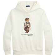  710980306 001 DECKWASH WHITE HRTG BEAR POLO RALPH LAUREN 