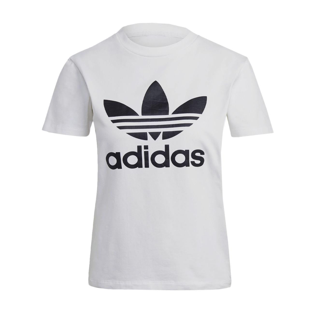 T-Shirt Adicolor Trefoil Donna Bianco GN2899 WHITE ADIDAS 