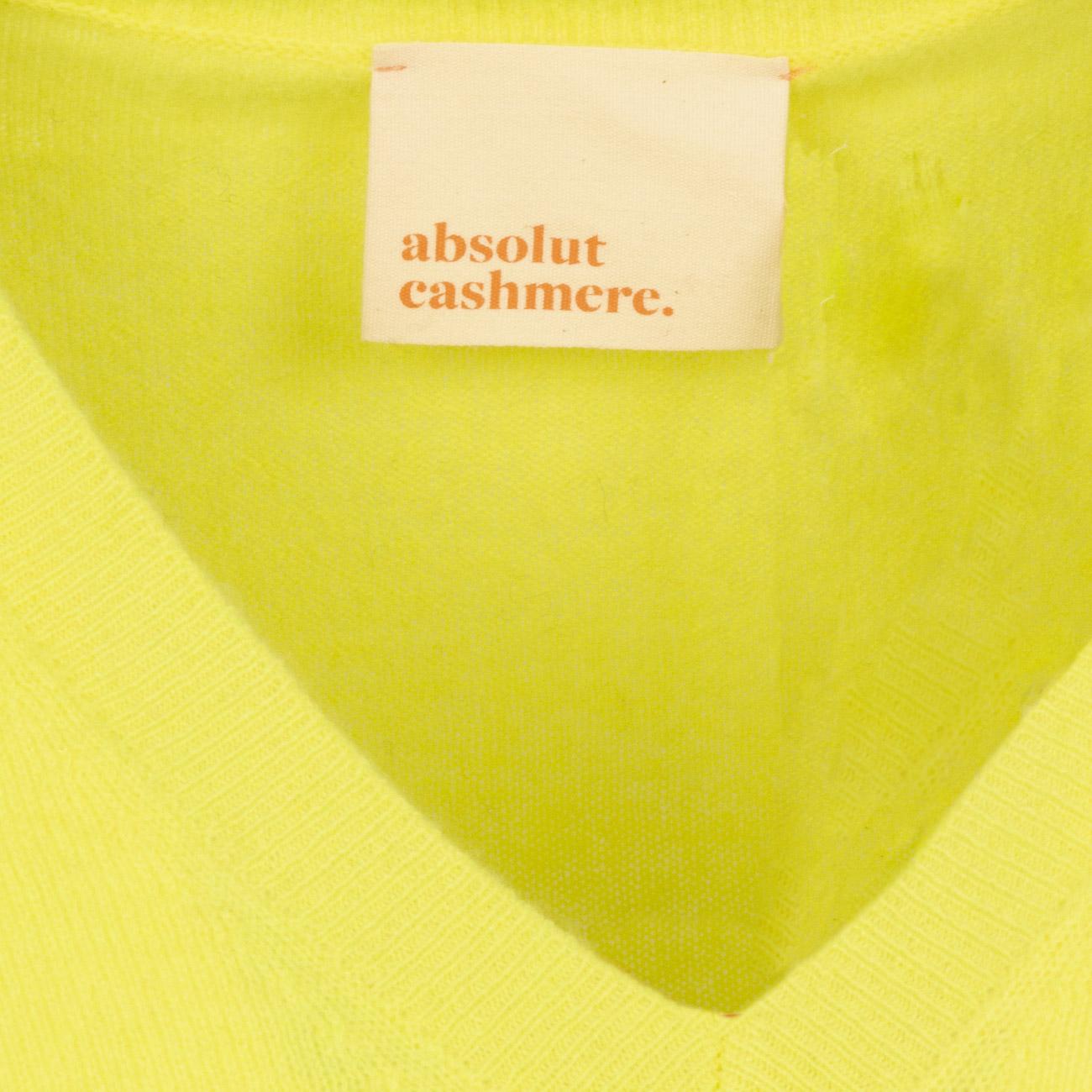 Pull Arielle Donna Jaune Fluo AC142013C JAUNE FLUO ABSOLUT CASHMERE 