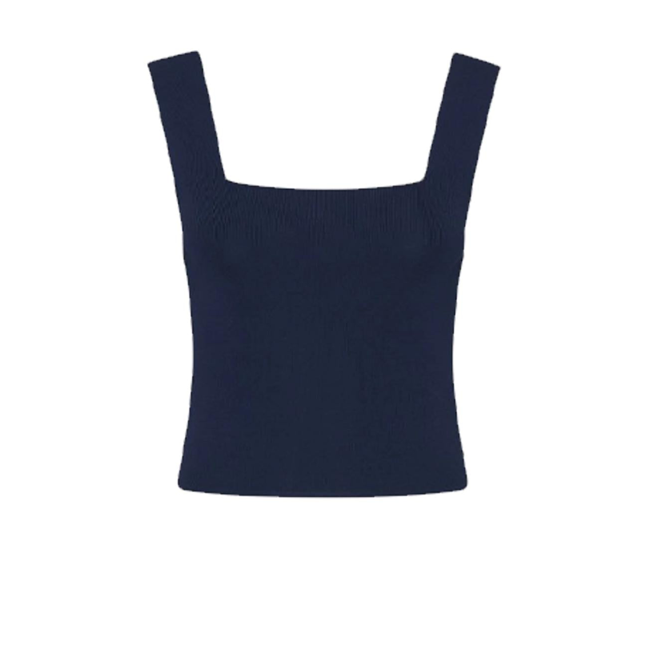Top Renania Donna Blu Notte RENANIA 2413361195200 001 BLU NOTTE MARELLA 