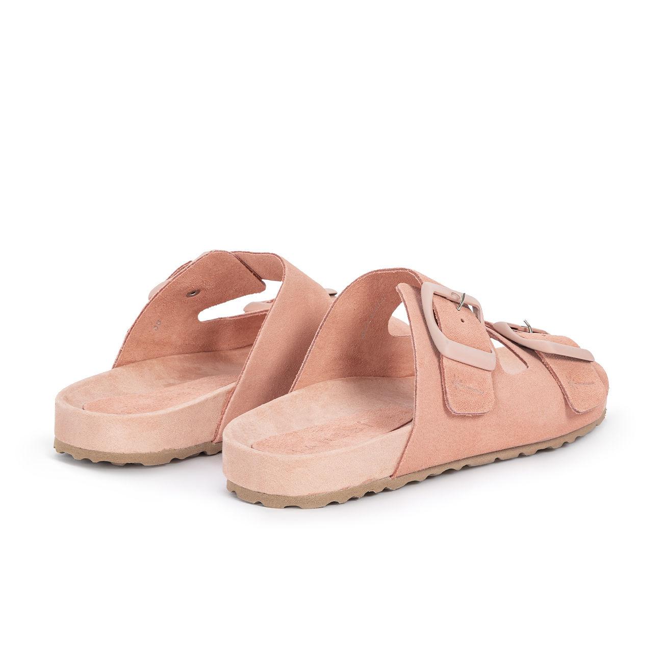 Sandali Doppia Fibbia MAN/W14RT PASTELROSE MANEBI 