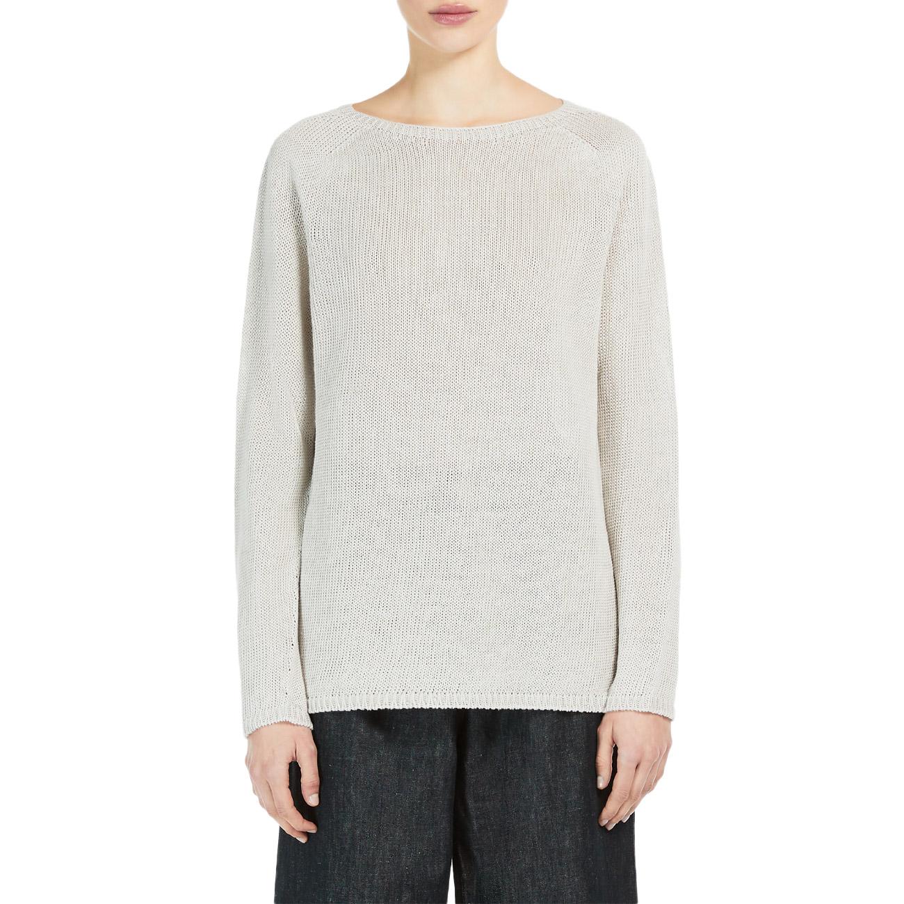 Pull Giolino Donna Ecru Unito GIOLINO 2419361043600 007 ECRU UNITO MAX MARA S 