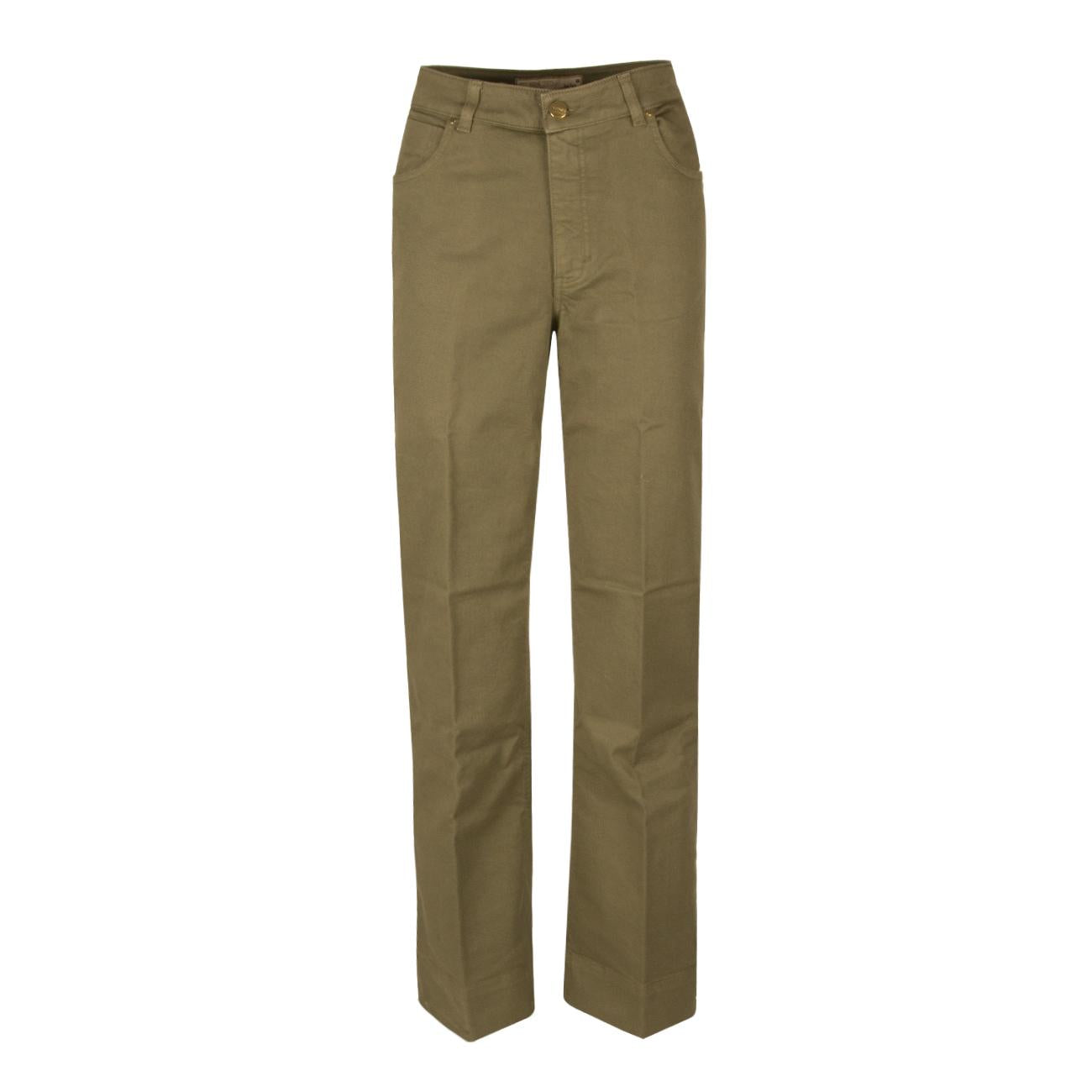 Pantalone D. 5T V.Alta G.Larga Garbad. Bull/Canvas Teleria Zed SARA-Q8A 635 TIMO TELERIA ZED 