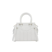 BORSA D. RODEO CUIR VACHETTE LISSE MINI CARRYALL LANCEL A12337O7TU O7 BLANC OPTIQUE LANCEL 