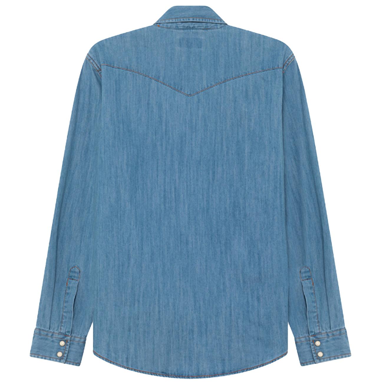 Camicia Martin Sky Stone RRU400CG343162 C0999 STONE DENIM ROY ROGER'S 