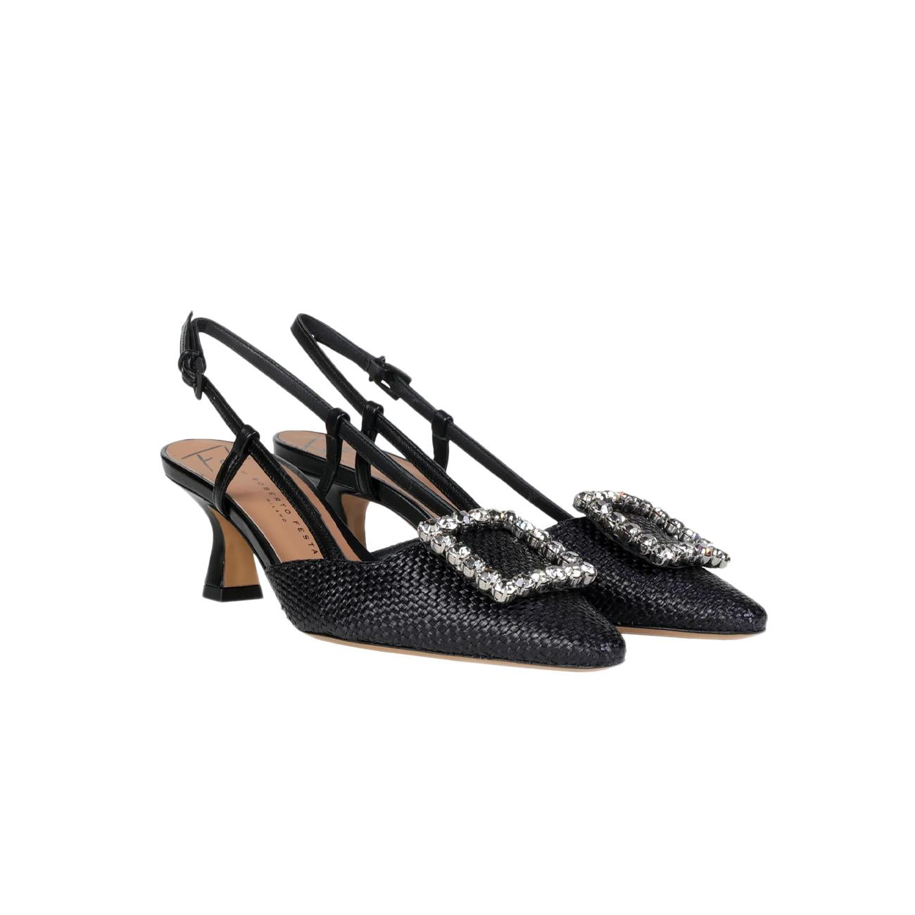 Slingback Stefi Donna Nero STEFI/315 NERO ROBERTO FESTA 
