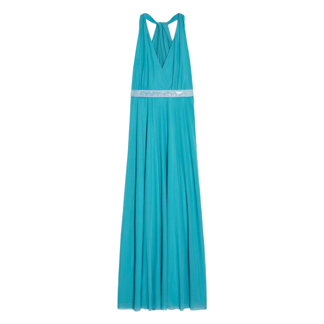 Abito Lungo Comica Donna Turchese COMICA 2411621072200 003 TURCHESE PENNYBLACK 