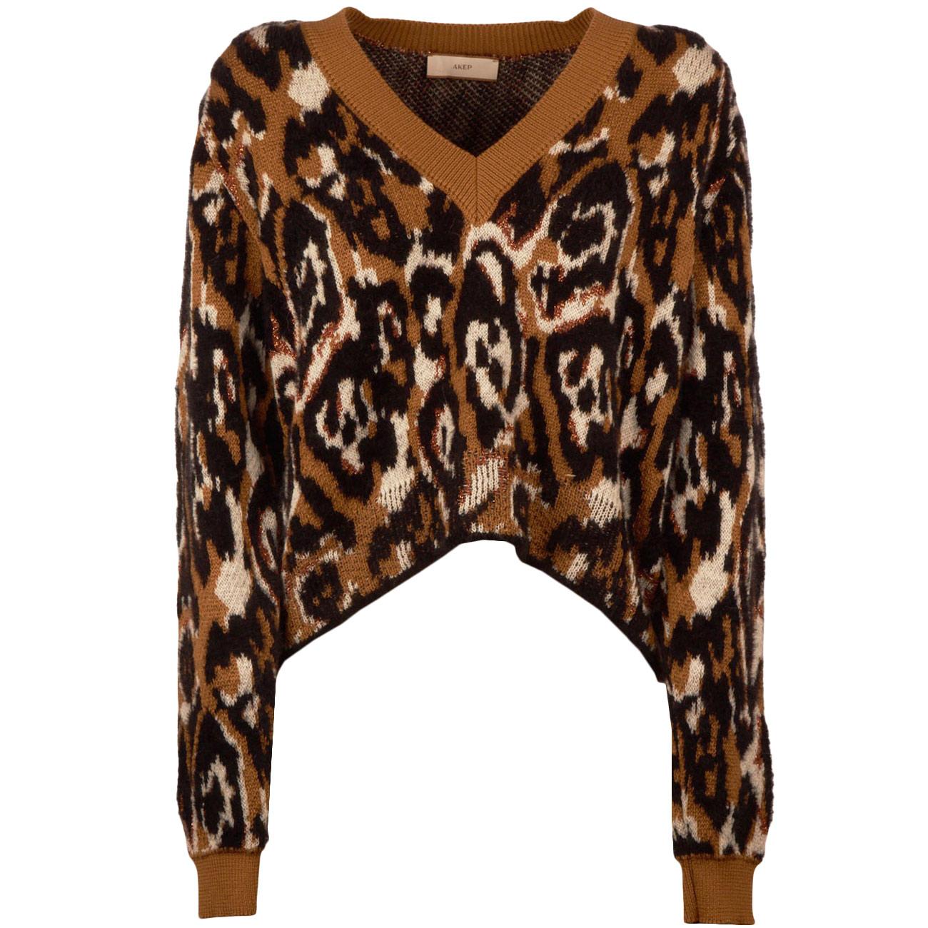 Maglione Jacquard Maculato MGKD11013 MACULATO AKEP 