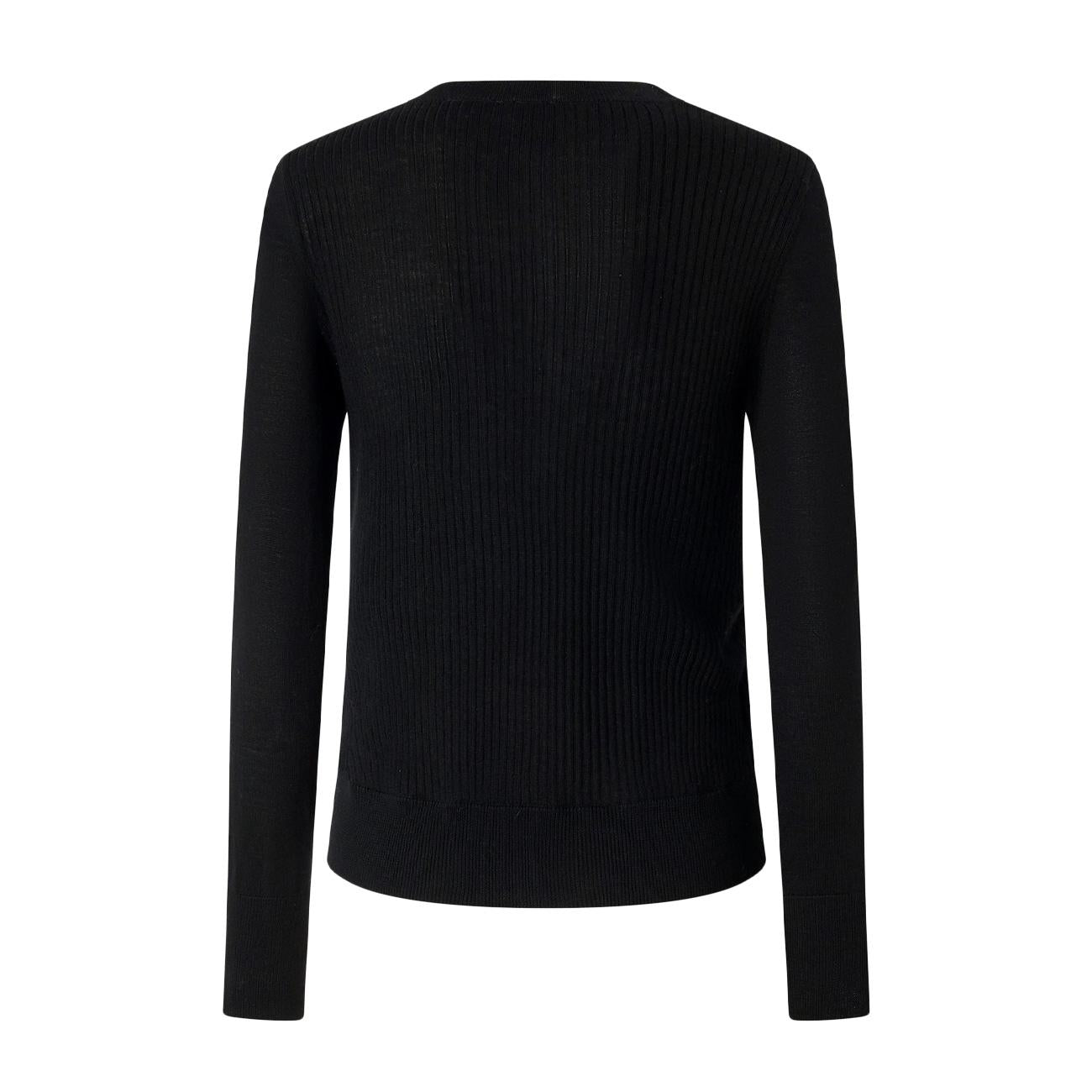 Maglia Diraspatura 100% Lana Donna Nero Limousine 103930/A189 Z99 NERO LIMUOSINE PINKO 