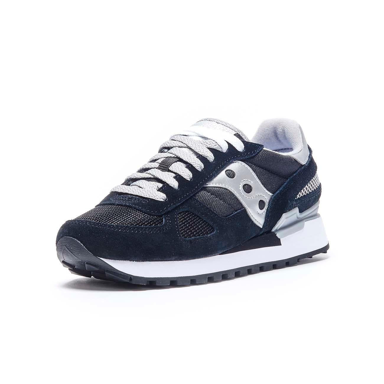 Sneakers Shadow Original Donna Black Silver SAU/1108 671BLACK/SILVER SAUCONY ORIGINALS 