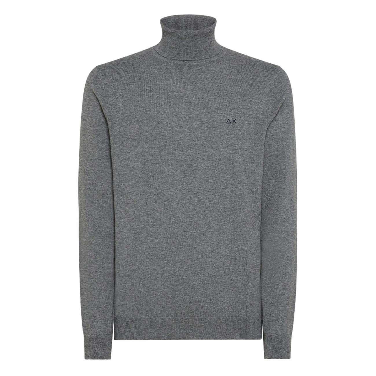 Dolcevita In Lana Uomo Grigio K43111 34 GRIGIO SUN68 