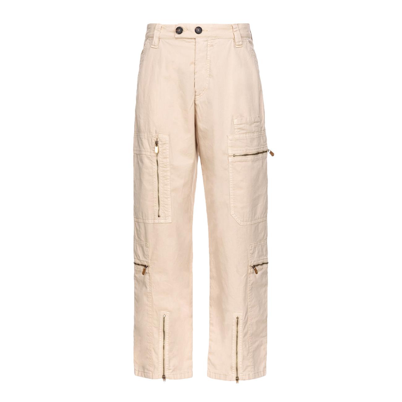 Pantalone Matese Donna Beige Farina Avena 102947/A1M4 D06 BEIGE/FARINA AVENA PINKO 