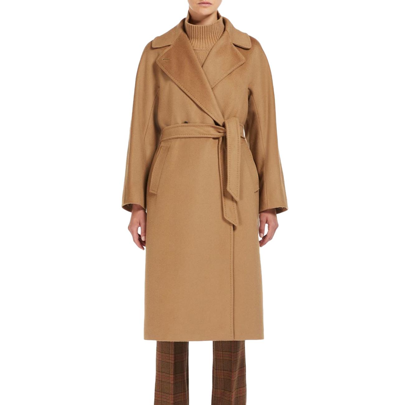 Cappotto Resina Drap Di Pura Lana Donna Cammello RESINA 2350161133600 006 CAMMELLO MAX MARA WEEKEND 