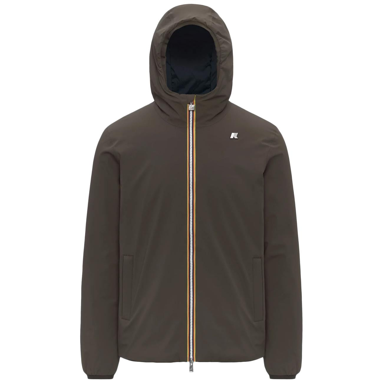 Jack ST Warm Reversible K6128VW B3A BLACK OLIVE K-WAY 