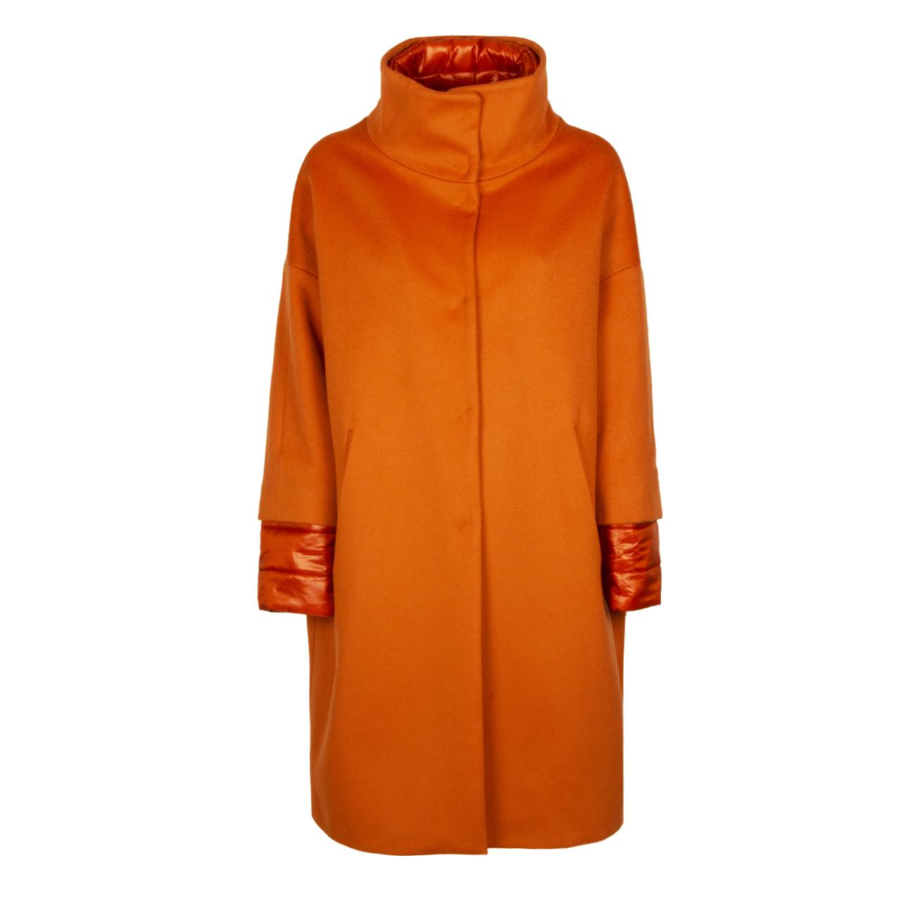 Cappotto Luxury Wool Donna Arancio GC00373D33313 5880 ARANCIO HERNO 