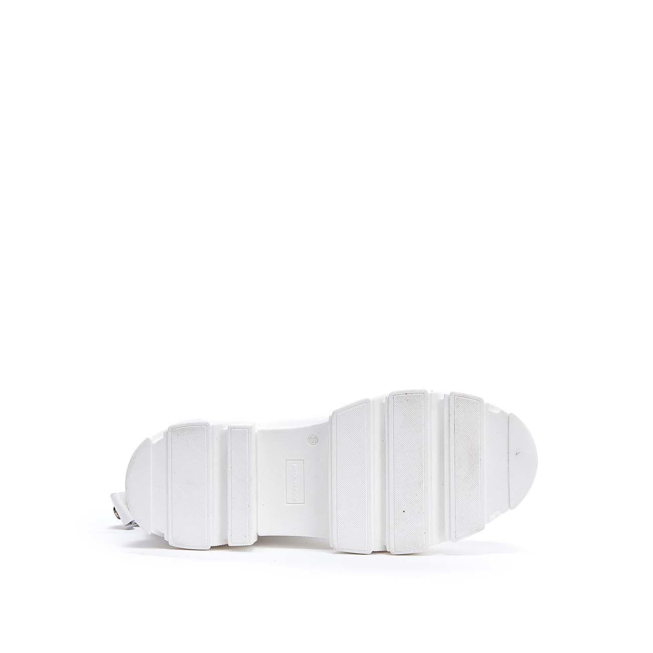 Stivali Alti In Vitello Donna Bianco GM/HOPE/E BIANCO GISEL MOIRE 