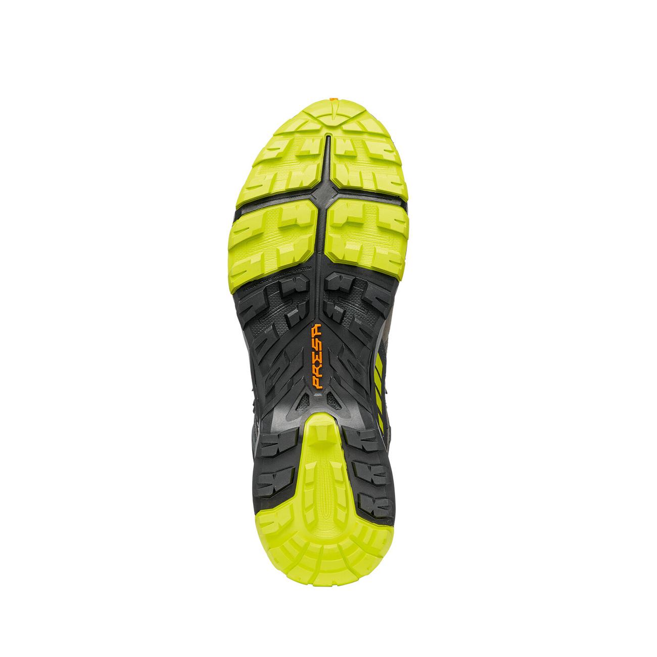 Scarpe Da Trekking Rush Trk Gtx Rha Free-Dome Uomo Titanium Lime 63143-200 4 TITANIUM-LIME SCARPA 