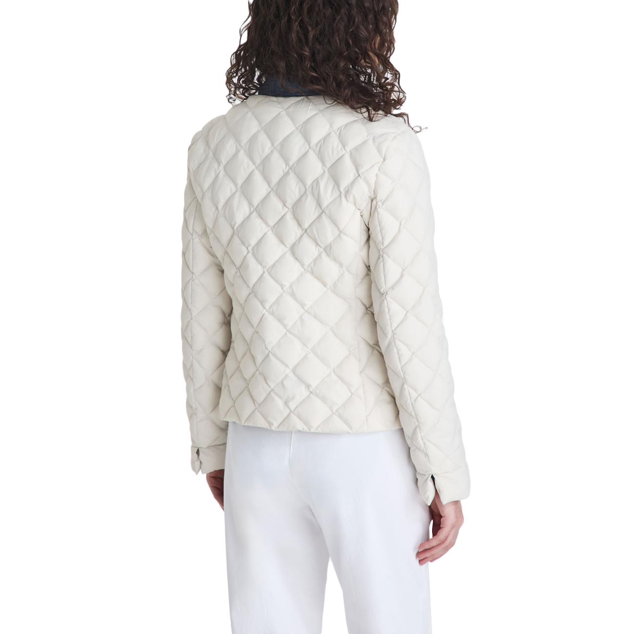 Piumino Arran HL 01 Super Leggero Con Trapunta A Rombi PED5617 01182030 729 CREMA PEUTEREY 
