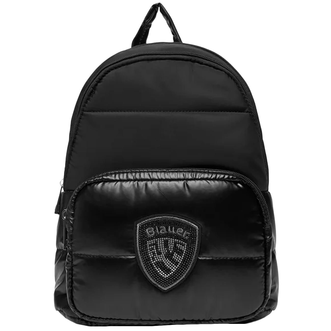 Polyester Backpack F5WAVE04/PAD BLK BLAUER 