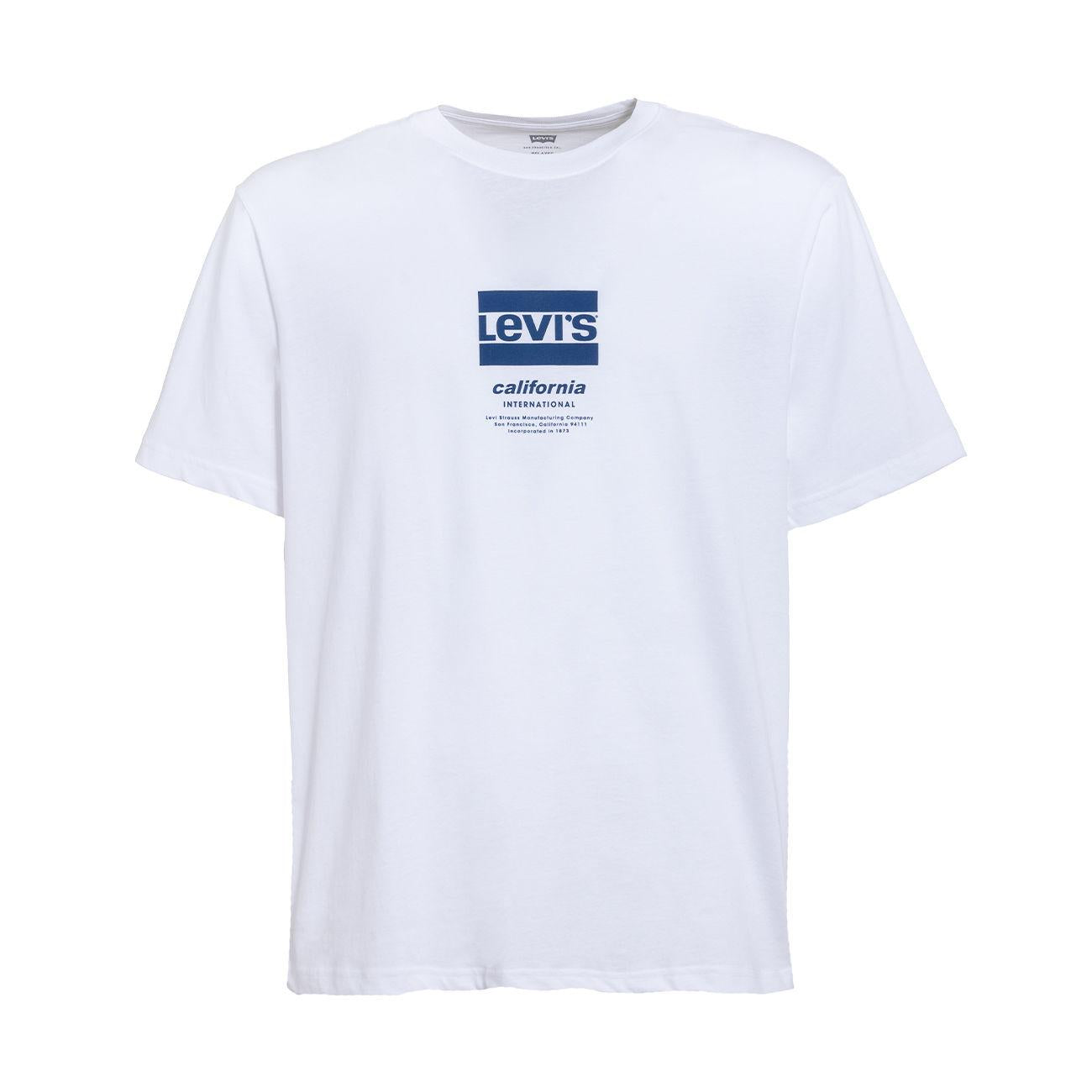 T-Shirt Relaxed Uomo Bianco LEVI/16143/0465 WHITE LEVIS 