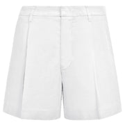 Shorts Lori Loose In Gabardina Compact DP773 GS0096D PTD 000 BIANCO DONDUP 