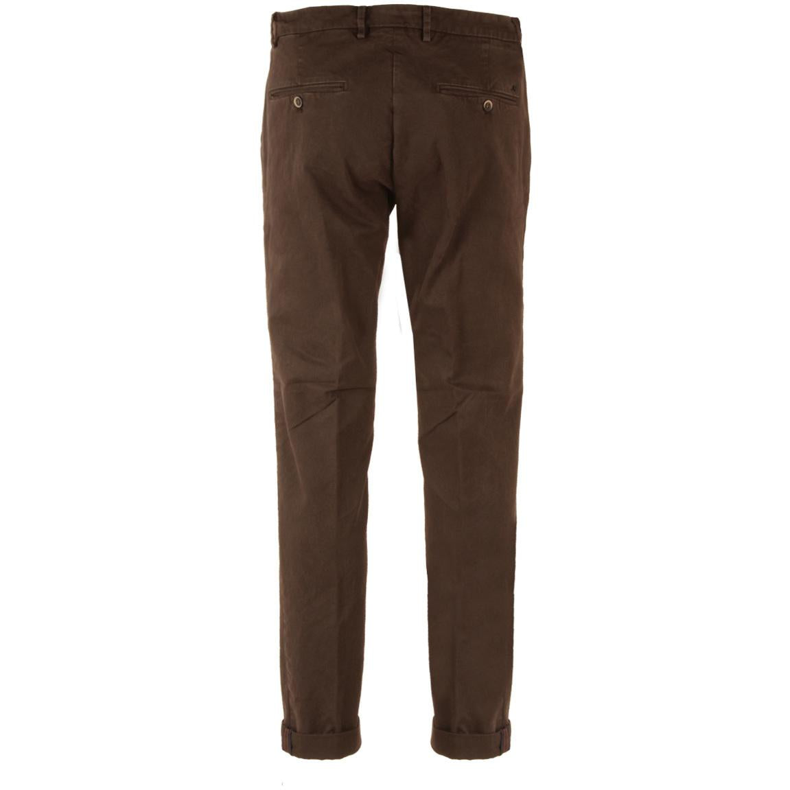 PANTALONE U. MILANO CHINO GABARDINA STRETCH MASON`S 9PN2A4973 CBE050 661 MARRONCINO MASON'S 