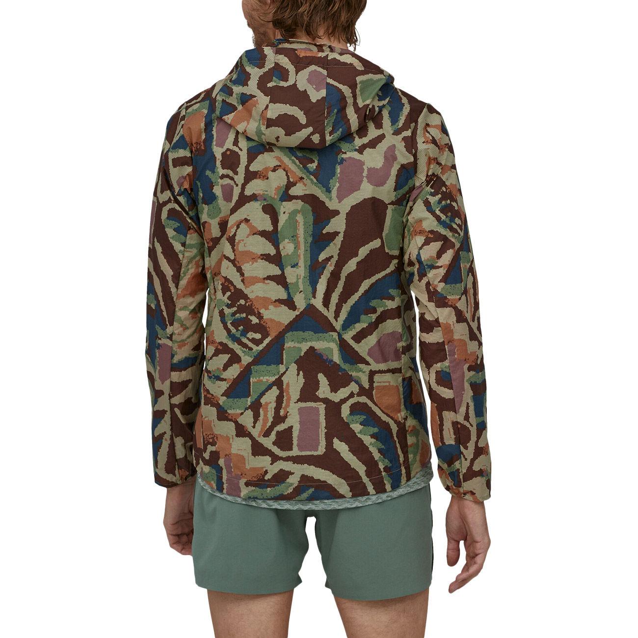 GIACCA U. M`S HOUDINI JACKET 100% NYLON PATAGONIA 24142 TPCO TRHIVING PLANET CON BROWN PATAGONIA 