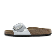 Sandali Madrid Grande Fibbia 1025840 METALLIC SILVER BIRKENSTOCK 