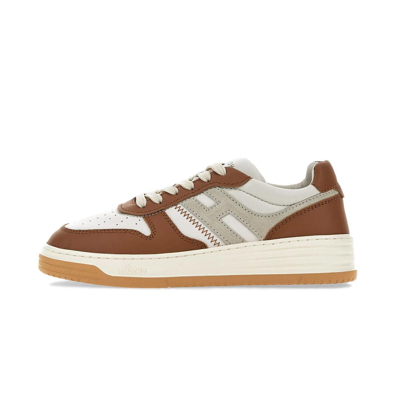 Sneakers H630 Donna Bianco Grigio Marrone HXW6300EU50OIS641J BIANCO/GRIGIO/MARRONE HOGAN 