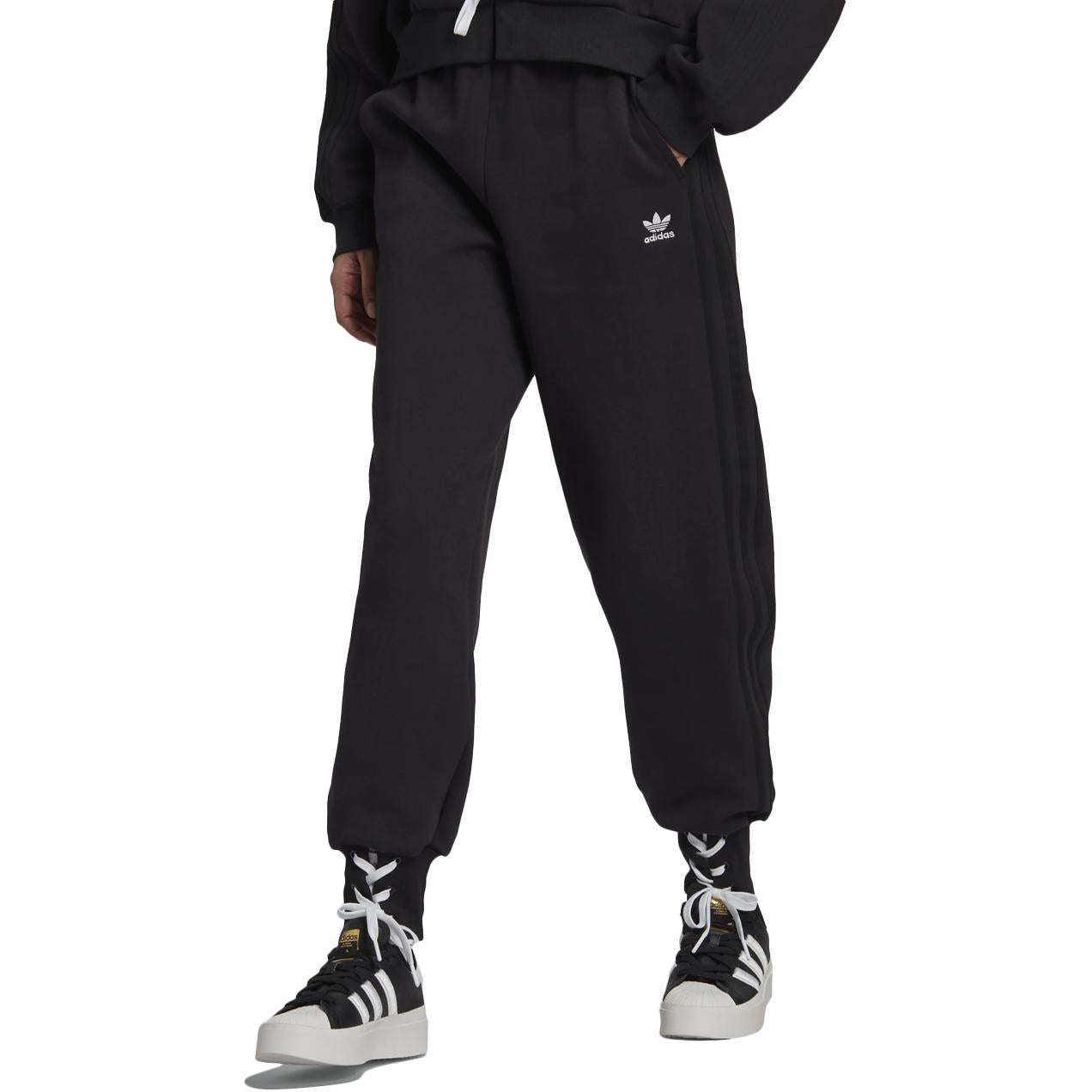 Jogger Con Lacci Caviglia Donna Nero HK5064 BLACK ADIDAS 