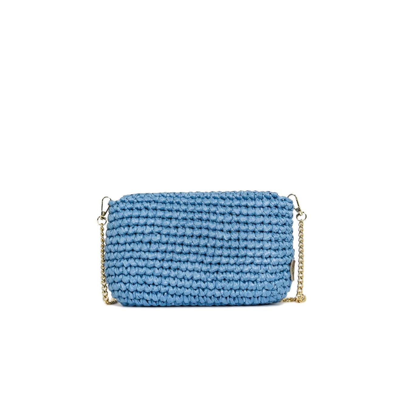 BORSA D. CROCHET POCHETTE PONTOVA CHICA BARBIE.JEA JEANS CHICA 