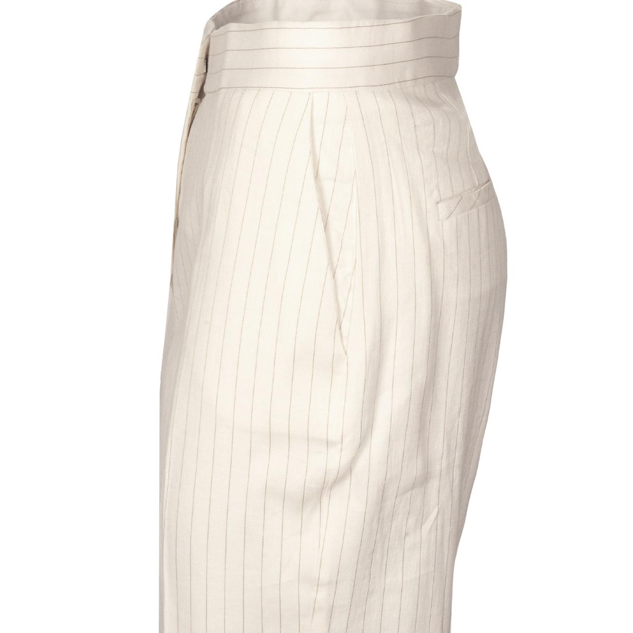 Pantalone Monaco Donna Ivory Camel MVPE4PA065 1320 IVORY/CAMEL MVP WARDROBE 