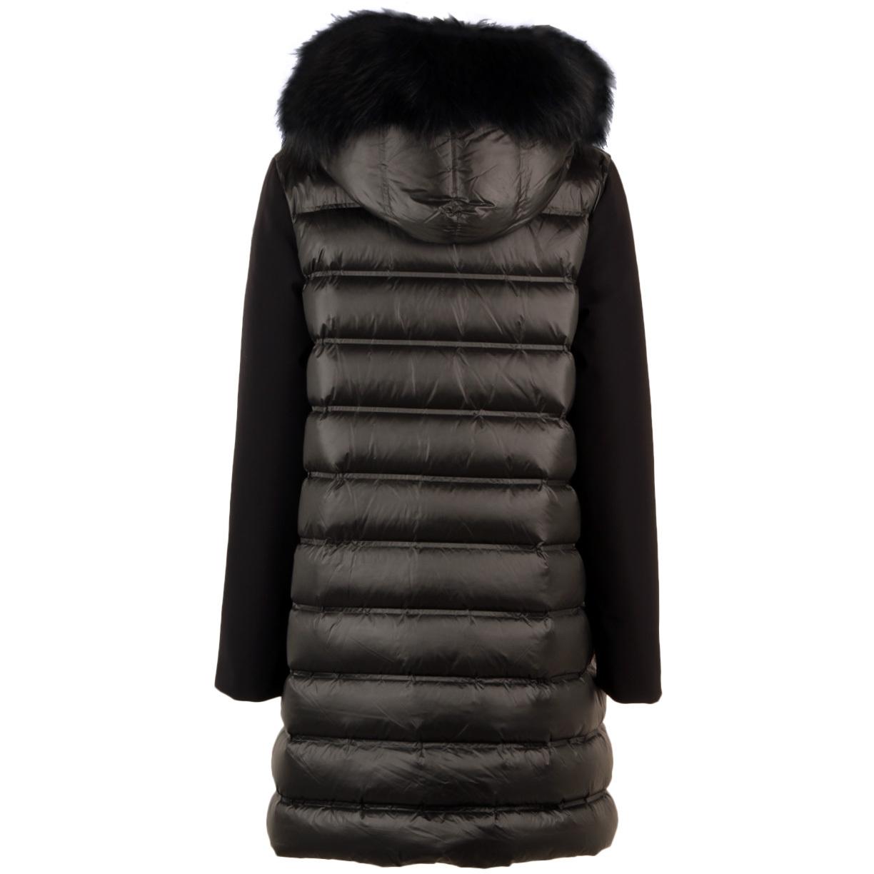 Jacket Winter Hybrid Parka Fur Donna Nero W22509FT 10 NERO RRD 