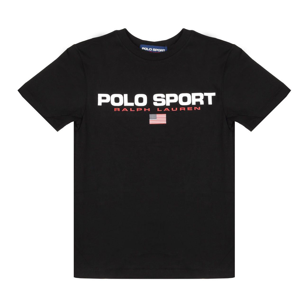 T-Shirt Mezza Manica Con Stampa Logo Bambino Nero 323795487 008 NERO POLO RALPH LAUREN 