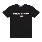 T-Shirt Mezza Manica Con Stampa Logo Bambino Nero 323795487 008 NERO POLO RALPH LAUREN 