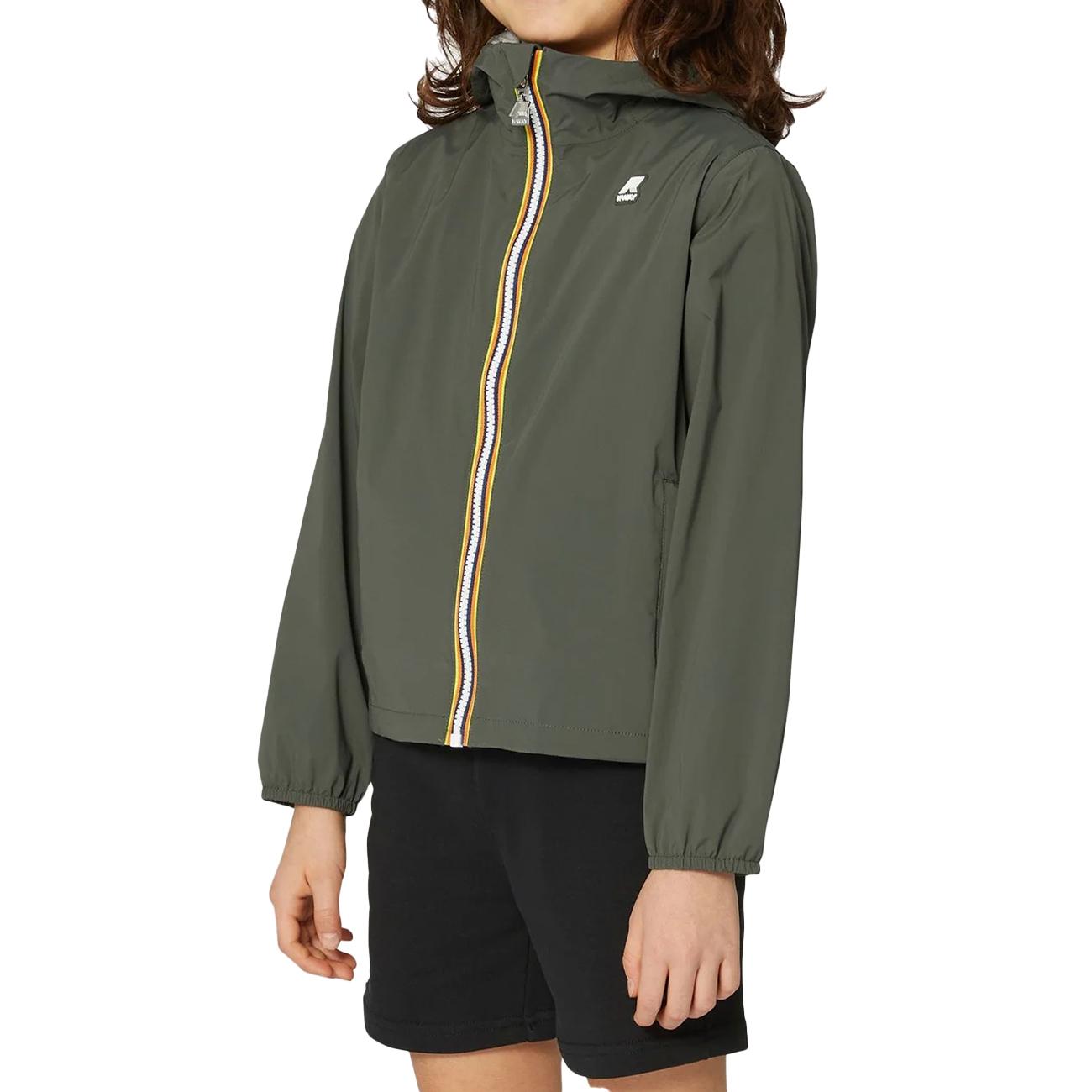 Giubbino Jack Bambino Green Black K31268W WMR GREEN BLACK K-WAY 