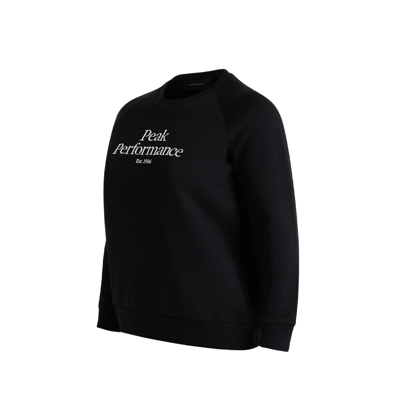 Felpa Original Donna Black Off White G77752 070 BLACK/OFFWHITE PEAK PERFORMANCE 